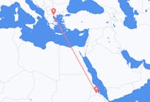Vluchten van Asmara naar Thessaloniki