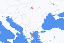 Flights from Skiathos, Greece to Baia Mare, Romania