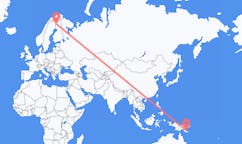 出发地 巴布亚新几内亚图菲目的地 芬兰Kolari的航班