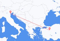 Fly fra Eskişehir til Venezia