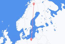 Vluchten van Bydgoszcz naar Kiruna