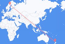 Рейсы из Окленда, Новая Зеландия в Арвидсъяур, Швеция