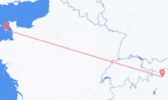 Flights from Bolzano to Saint Helier