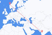 Flights from Aurangabad, India to Ålesund, Norway