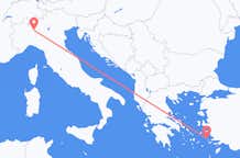 Flüge von Leros, nach Mailand