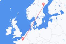 Flyrejser fra Sollefteå, Sverige til Paris, Frankrig