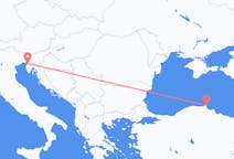 Flights from Sinop, Turkey to Trieste, Italy