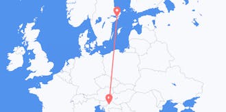 Flyrejser fra Kroatien til Sverige