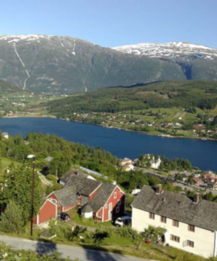 Circuits et billets à Ulvik, Norvège