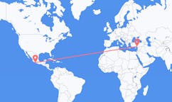 Flyrejser fra Ixtapa, Mexico til Adana, Tyrkiet