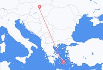 Lennot Budapestista Santorinille