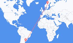 Flights from Punta del Este, Uruguay to Östersund, Sweden