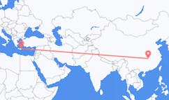 Flights from Yueyang, China to Sitia, Greece
