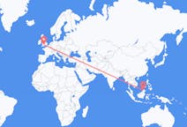 Flyreiser fra Kota Kinabalu, Malaysia til Bristol, England