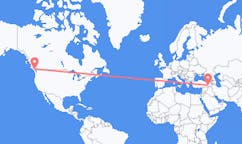 Flights from Nanaimo, Canada to Siirt, Turkey