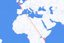 Flights from Dar es Salaam to Brest