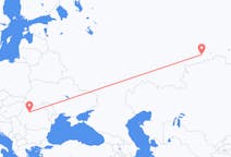 Fly fra Kurgan, Kurgan Oblast til Cluj-Napoca