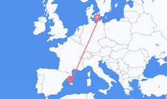 Flyreiser fra Rostock, til Palma