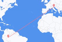 Flights from Leticia, Amazonas, Colombia to Venice, Italy