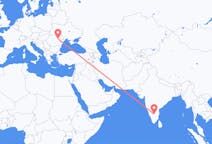 Flyreiser fra Bangalore, India til Bacău, Romania