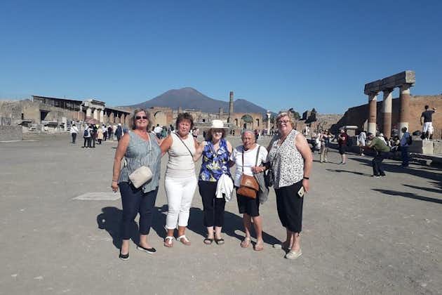 Pompeii Spring over The Line med frokost og vinsmagning fra Napoli Cruise Port
