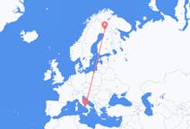 Flüge von Rovaniemi, Finnland nach Neapel, Italien
