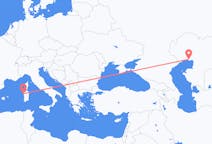 Flyg från Atyraw, Kazakstan till Alghero, Italien