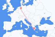 그리스 칼라마타에서 출발해 독일 파더본에게(으)로 가는 항공편