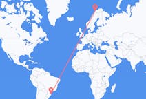 Flights from Florianópolis, Brazil to Tromsø, Norway