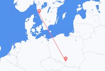 Flights from Katowice in Poland to Gothenburg in Sweden