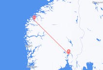 Flights from Oslo, Norway to Volda, Norway