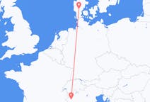 Flights from Billund, Denmark to Turin, Italy