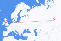 Flights from Tomsk, Russia to Manchester, the United Kingdom