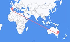 Flyreiser fra Canberra, Australia til Almeria, Spania