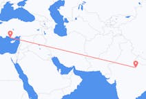 Flights from Kanpur, India to Gazipaşa, Turkey