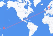 Flyg från Lakeba Island, Fiji till Köpenhamn, Danmark