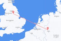 Flyreiser fra Doncaster, England til D?sseldorf, Tyskland