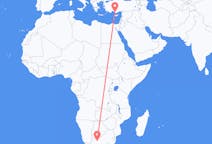 出发地 南非出发地 丁格尔顿目的地 土耳其加济帕萨的航班