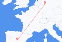 Flights from Paderborn, Germany to Madrid, Spain