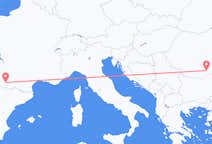 出发地 法国从 波城目的地 罗马尼亚布加勒斯特的航班