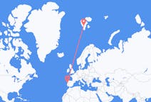 Flyreiser fra Porto, til Svalbard