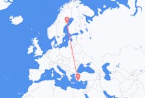 Flights from Umeå, Sweden to Dalaman, Turkey
