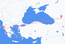 Fly fra Vladikavkaz til Korfu
