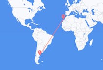 Fly fra Puerto Madryn til Lanzarote