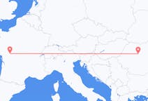 Flyrejser fra Poitiers, Frankrig til Targu Mures, Rumænien
