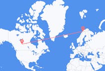 Flyrejser fra Fort McMurray, Canada til Andselv, Norge