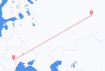 Flights from Khanty-Mansiysk, Russia to Iași, Romania