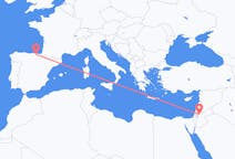 Flyreiser fra Amman, til Bilbao