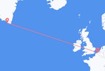 Flights from Nanortalik, Greenland to Ostend, Belgium