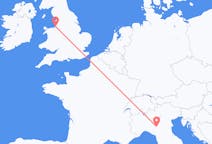 Flights from Parma, Italy to Liverpool, the United Kingdom